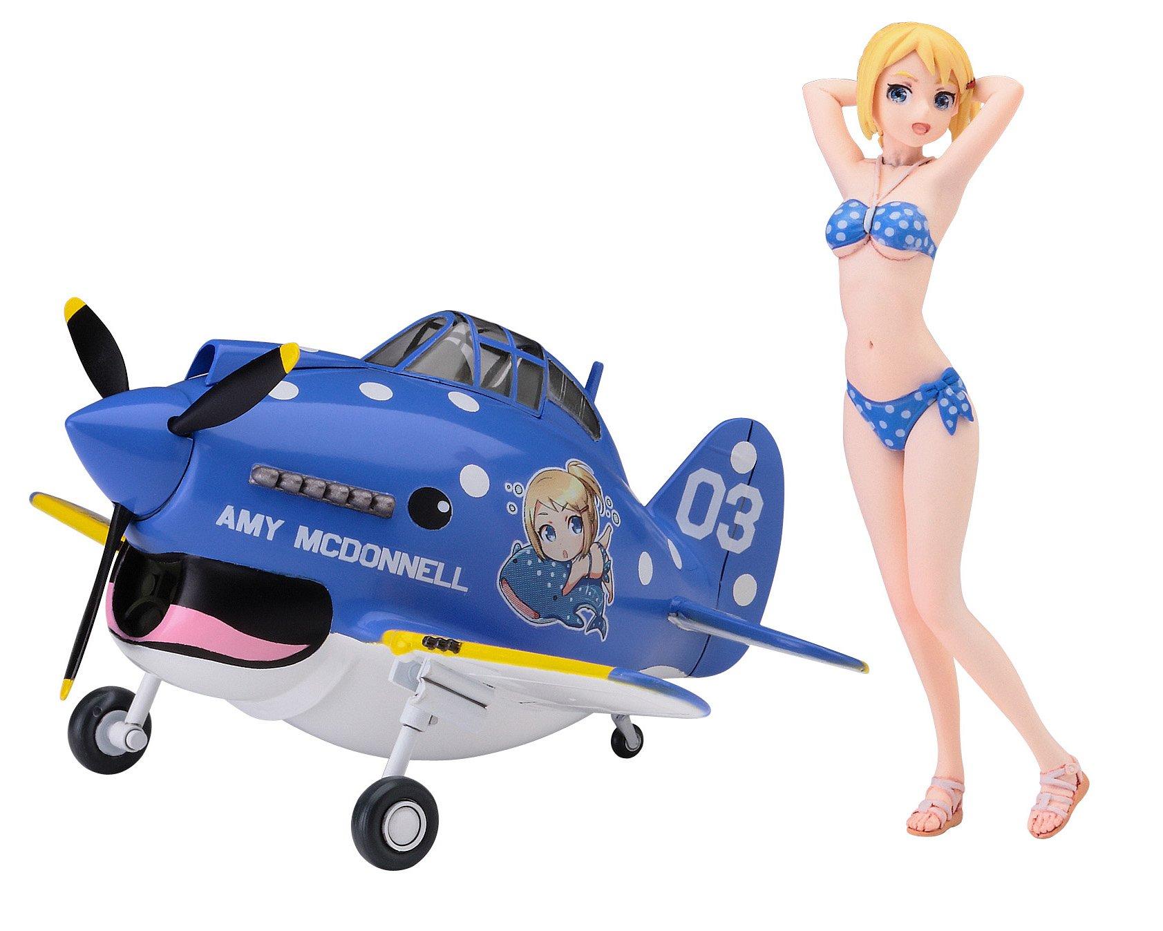 Hasegawa Egg Girls Collection Amy McDonnell Plane Warhawk Resin Figure Plastic Model SP382 No.03 1/20 w/Egg P-40 & Non-Scale
Hasegawa Egg Girls Collection Amy McDonnell Plane Warhawk Resin Figure Plastic Model SP382 No.03 1/20 w/Egg P-40 & Non-Scale