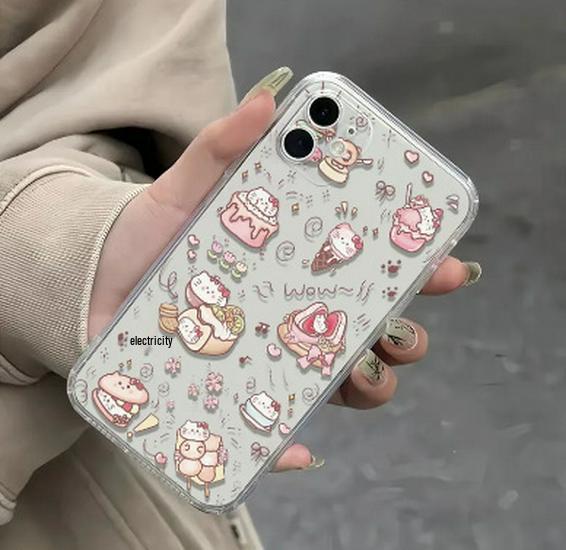 Hello Kitty Space Shell Drop-Proof Transparent Ice Cream Case for Apple 17 Pro Max/16/15/14/13 Pro X/XS
Hello Kitty Space Shell Drop-Proof Transparent Ice Cream Case for Apple 17 Pro Max/16/15/14/13 Pro X/XS