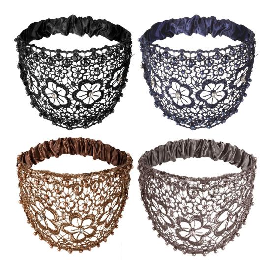 Plum Blossom Wide Headband Faux Pearls Non-Slip Crystal Imitation Floral Cutout Design Hair Band Festivals
Plum Blossom Wide Headband Faux Pearls Non-Slip Crystal Imitation Floral Cutout Design Hair Band Festivals