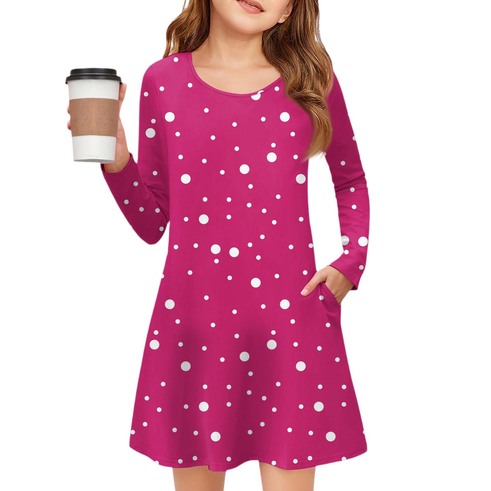 Платье с длинным рукавом для девочек - Платье с цветными карманами 130
Платье с длинным рукавом для девочек - Платье с цветными карманами 130