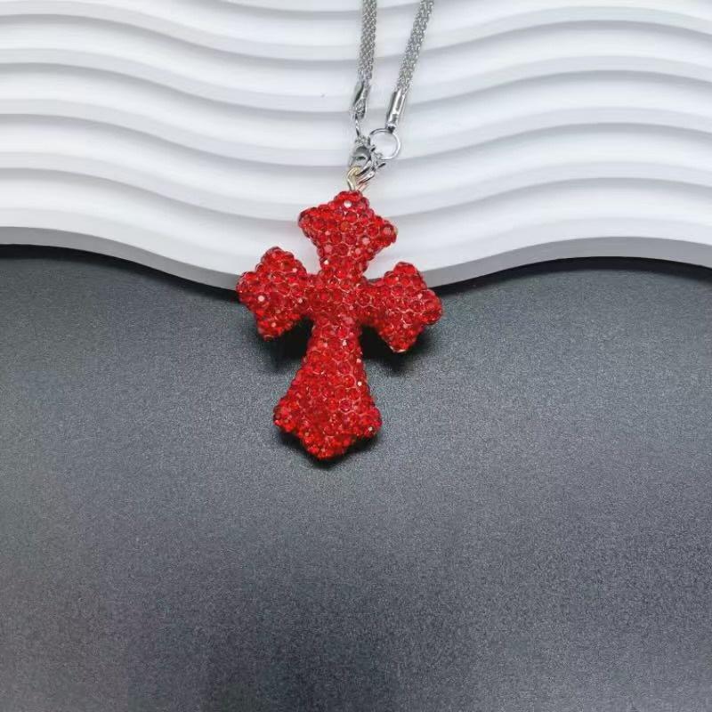 Модная подвеска-крест, украшение салона автомобиля, изысканные аксессуары для зеркала заднего вида автомобиля с бриллиантовой инкрустацией, подарок
Модная подвеска-крест, украшение салона автомобиля, изысканные аксессуары для зеркала заднего вида автомобиля с бриллиантовой инкрустацией, подарок