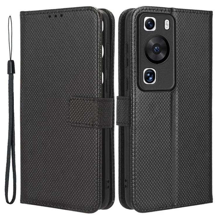 For Huawei P60 Pro / P60 Flip PU Leather Protective Cover Diamond Texture Wallet Anti-Scratch Phone Case
For Huawei P60 Pro / P60 Flip PU Leather Protective Cover Diamond Texture Wallet Anti-Scratch Phone Case