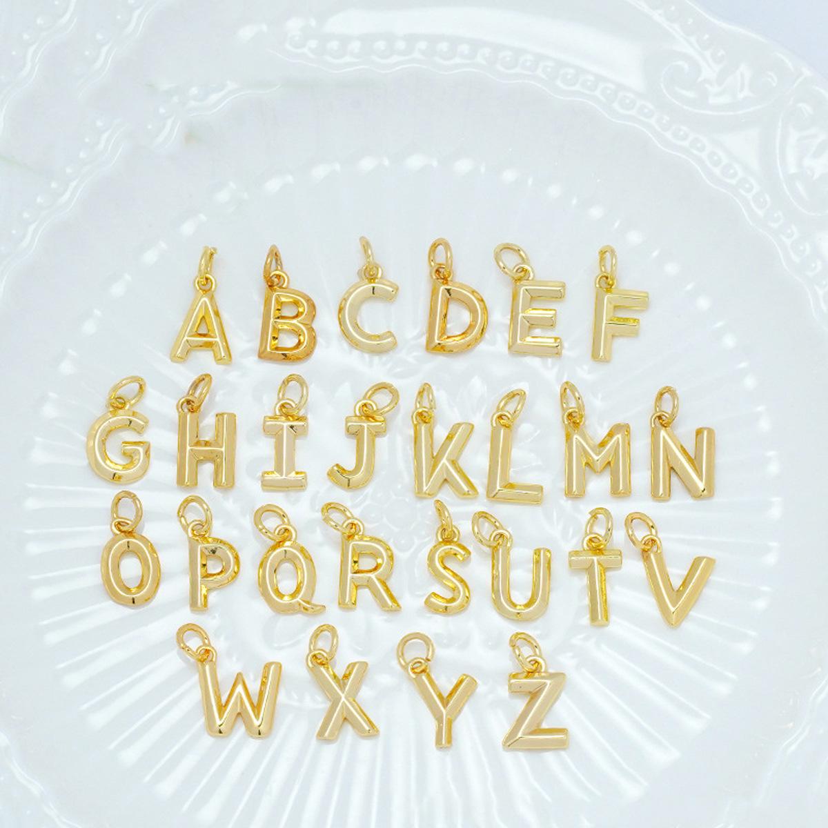 DIY Ретро Підвіска-Абетка - Оберіть Свою Літеру Gold I
DIY Ретро Підвіска-Абетка - Оберіть Свою Літеру Gold I