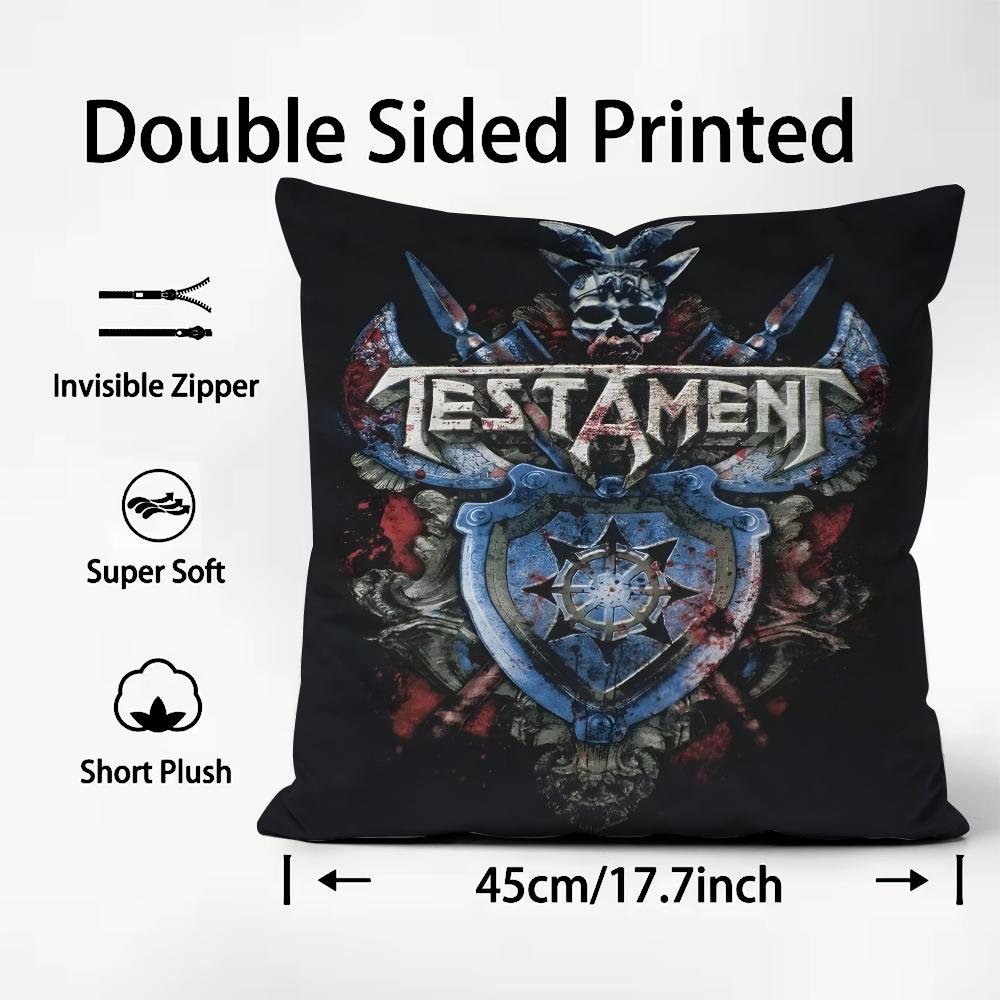 TTestament Band Cushion Cover Plush Fabric Soft DoubleSided Printed Sofa Warm Winter Home Child Gift Pillow Case 30x30cm
TTestament Band Cushion Cover Plush Fabric Soft DoubleSided Printed Sofa Warm Winter Home Child Gift Pillow Case 30x30cm