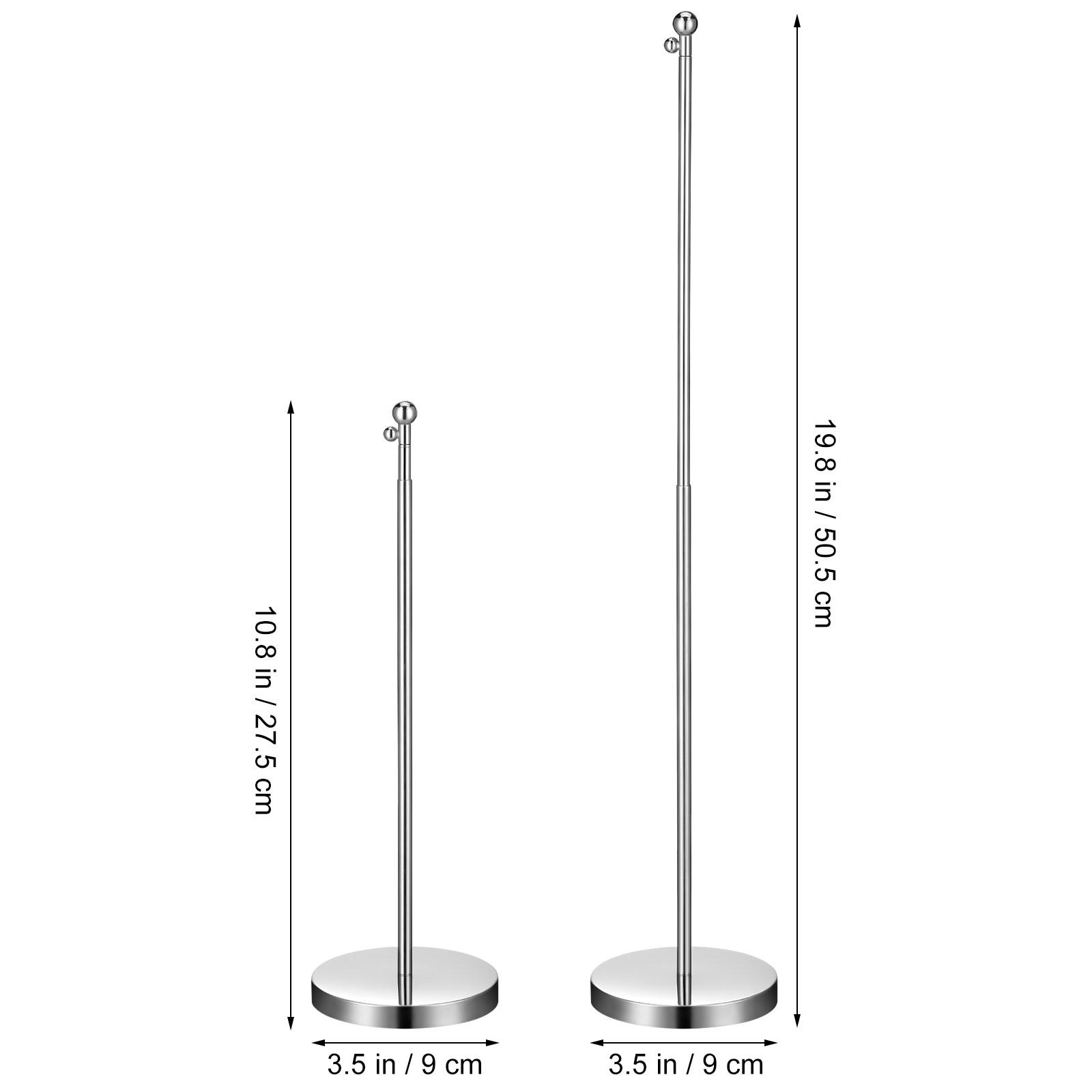 10.8 Inch Telescopic Household Flag Holder Sturdy Stainless Steel Desktop Flag Base Office Supply Office Accessory серебряный
10.8 Inch Telescopic Household Flag Holder Sturdy Stainless Steel Desktop Flag Base Office Supply Office Accessory серебряный