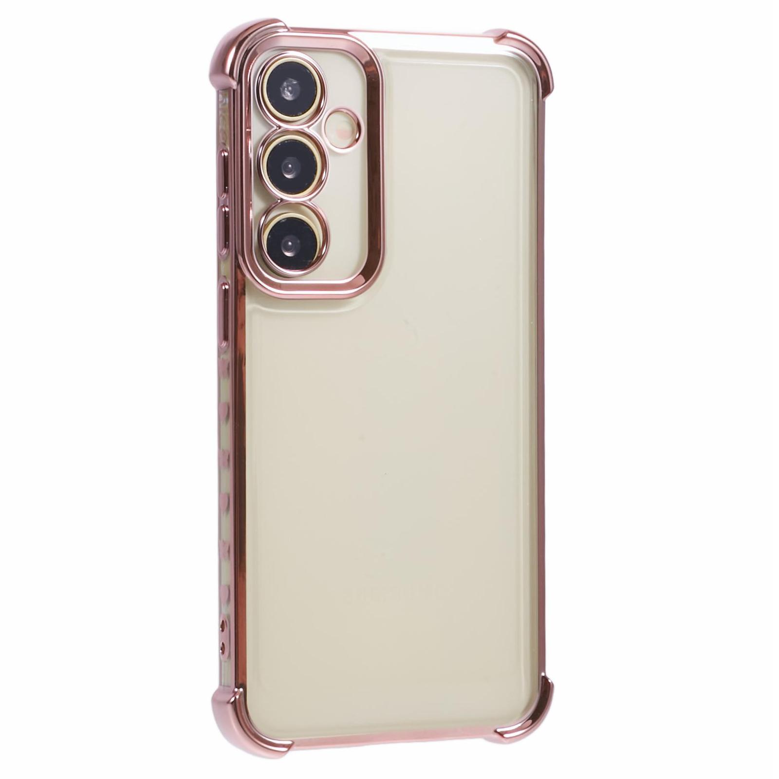 For Samsung Galaxy A54 5G Phone Case Heart Pattern Edge Electroplating TPU Phone Back Cover Pink
For Samsung Galaxy A54 5G Phone Case Heart Pattern Edge Electroplating TPU Phone Back Cover Pink