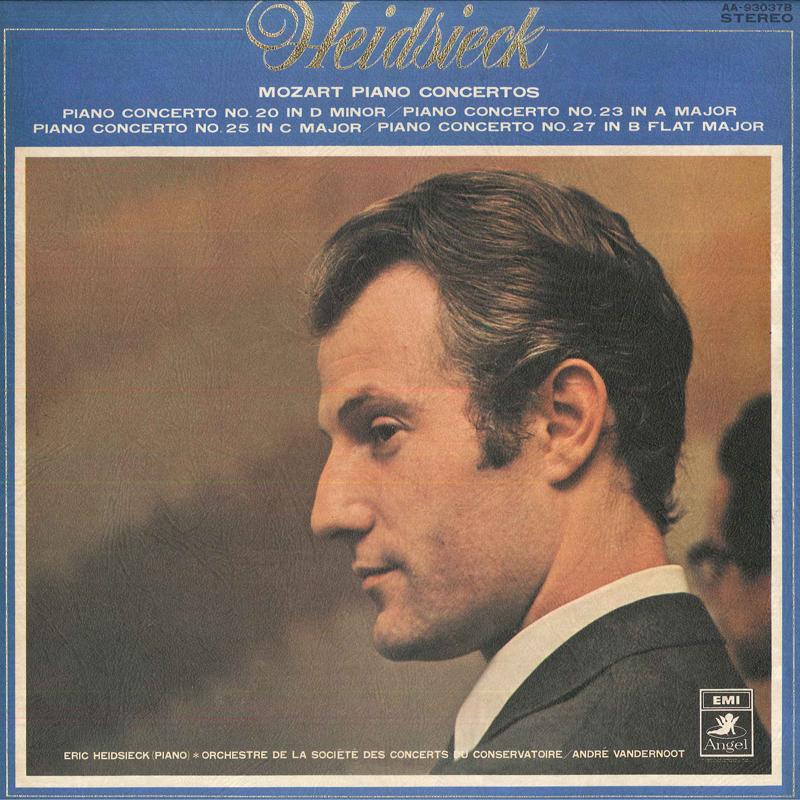 LP Record ERIC HEIDSIECK ORCHESTRE DE LA SOC Mozart Piano Concertos No. 20 No. AA93037B ANGEL Japan Obi Classical Used
LP Record ERIC HEIDSIECK ORCHESTRE DE LA SOC Mozart Piano Concertos No. 20 No. AA93037B ANGEL Japan Obi Classical Used