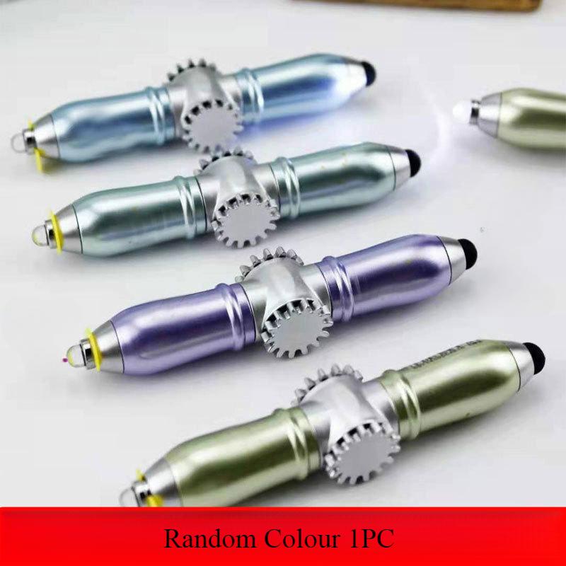 Fidget Spinner Roller Led Glowing Pen Spinning Edc Stress Relief Toy Spinning Top Tip Gyro Relieve Anxiety Antistresse Children
Fidget Spinner Roller Led Glowing Pen Spinning Edc Stress Relief Toy Spinning Top Tip Gyro Relieve Anxiety Antistresse Children