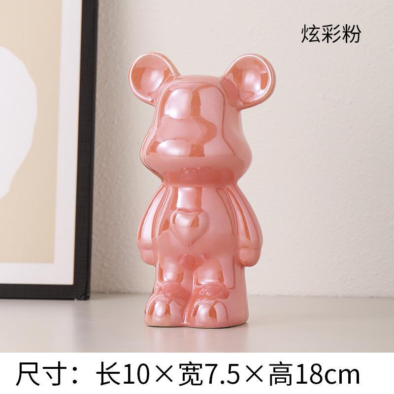 Aesthetic Bear Figurine Cute Animal Sculpture Plating Ceramic Cartoon Bear Statue Anime Action Figures Luxury Living Room Decor
Aesthetic Bear Figurine Cute Animal Sculpture Plating Ceramic Cartoon Bear Statue Anime Action Figures Luxury Living Room Decor