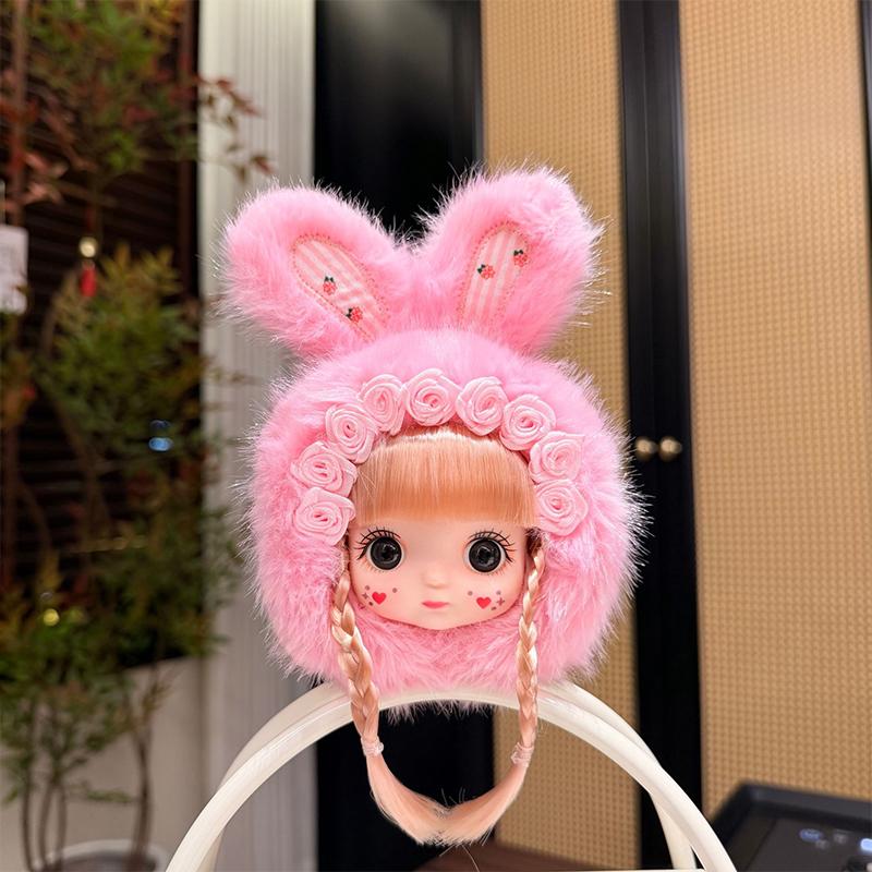 Cute Rabbit Ears Vinyl Face Plush Doll Series Pendant Backpack Hangings Decoration Gifts темно-фиолетового
Cute Rabbit Ears Vinyl Face Plush Doll Series Pendant Backpack Hangings Decoration Gifts темно-фиолетового