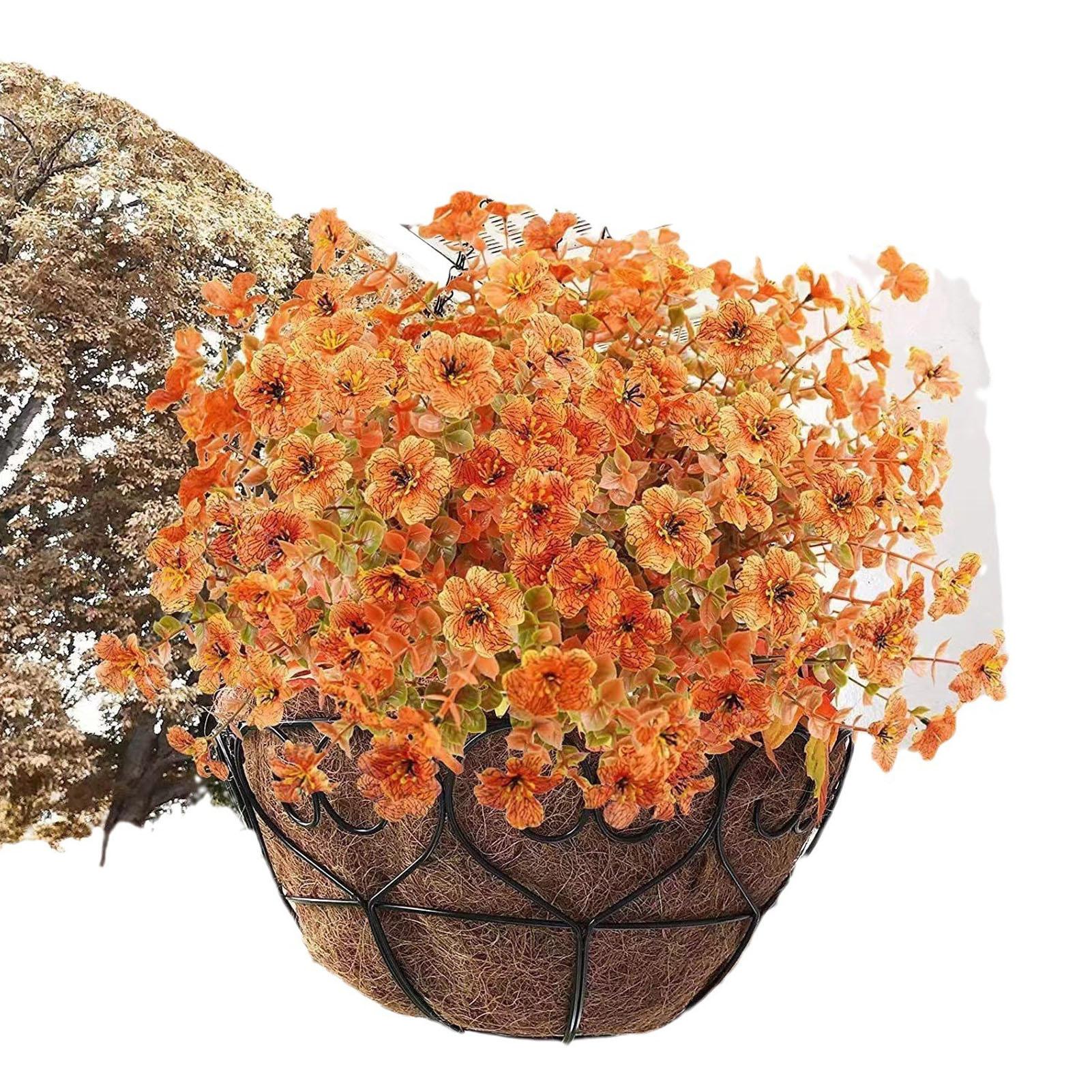 10pcs Artificial Fall Flowers Real Looking Vibrant Colors No Fade Fall Fake Flowers for Farmhouse Home Garden Decoration
10pcs Artificial Fall Flowers Real Looking Vibrant Colors No Fade Fall Fake Flowers for Farmhouse Home Garden Decoration