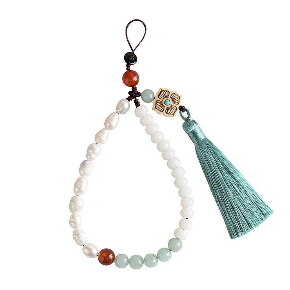 Bodhi Tassel Bodhi Wrist Rope Phone Lanyard Phone Pendant DIY Pearl Pendant Mobile Phone Strap
Bodhi Tassel Bodhi Wrist Rope Phone Lanyard Phone Pendant DIY Pearl Pendant Mobile Phone Strap