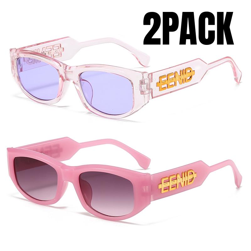 2PACK Latest Classic Irregular Quadrate Sun shades for Women Men Fashion Designer Small Frame Sun Eyewear Trending Product Shades UV400
2PACK Latest Classic Irregular Quadrate Sun shades for Women Men Fashion Designer Small Frame Sun Eyewear Trending Product Shades UV400