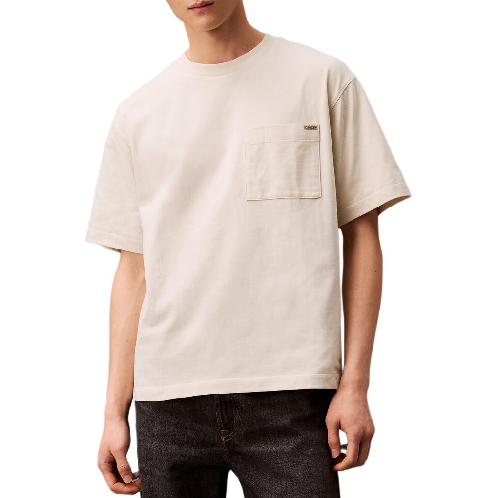 Calvin Klein Minimalist Comfortable Versatile Casual Plain Knit Loose Pocket Short Sleeve T-Shirt Men Tops Dove-Grey 4RB267G-CKS S
Calvin Klein Minimalist Comfortable Versatile Casual Plain Knit Loose Pocket Short Sleeve T-Shirt Men Tops Dove-Grey 4RB267G-CKS S