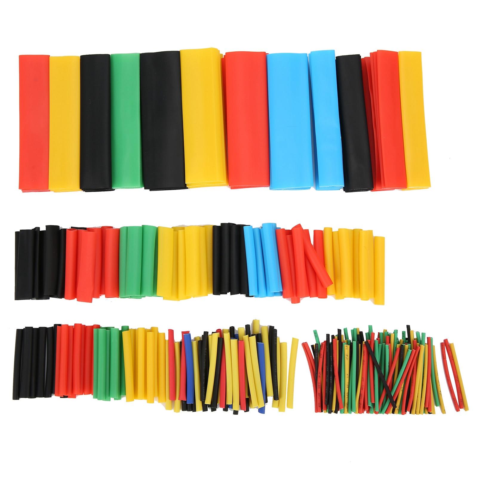 328Pcs Heat Shrink Tube Polyolefin Colorful Cable Sleeves Retractable Kit with 2:1 Shrinkage
328Pcs Heat Shrink Tube Polyolefin Colorful Cable Sleeves Retractable Kit with 2:1 Shrinkage