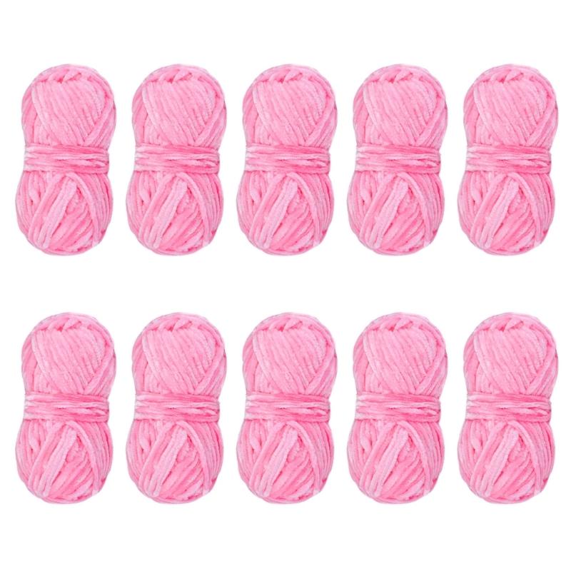 10 Rolls Knitting Yarn Chenilles Yarn Soft Baby Yarn Crochet Yarn Blanket Yarn for Yarn Project Sweater Hat Scarves рожевий
10 Rolls Knitting Yarn Chenilles Yarn Soft Baby Yarn Crochet Yarn Blanket Yarn for Yarn Project Sweater Hat Scarves рожевий