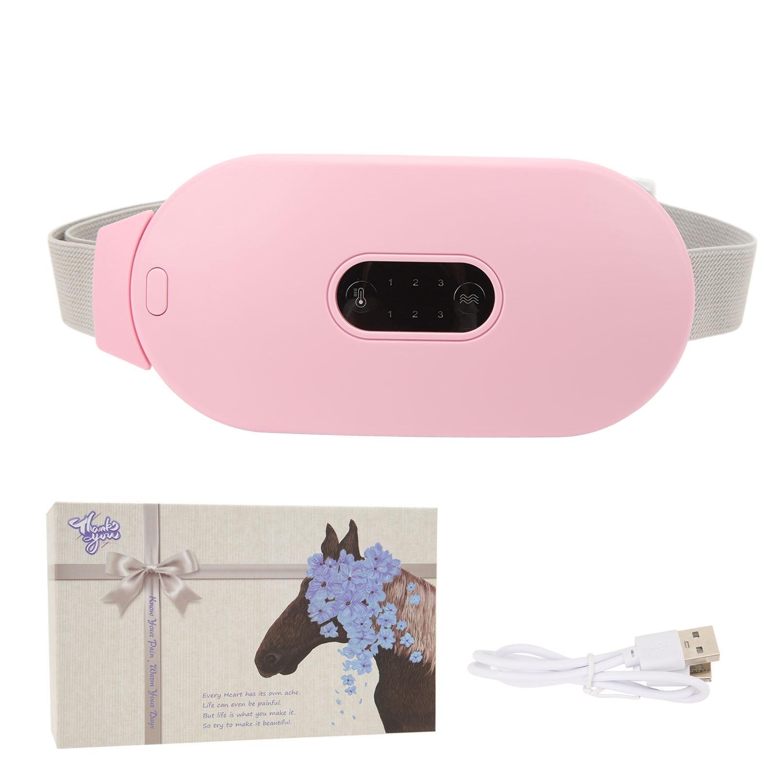Cordless Waist Heating Belt Hot Compress 6 Vibration Modes Auto Off USB Charging Uterus Massage Belt
Cordless Waist Heating Belt Hot Compress 6 Vibration Modes Auto Off USB Charging Uterus Massage Belt