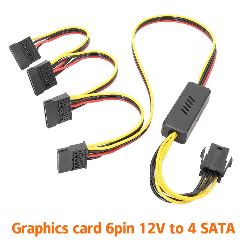 8Pin/6Pin к Sata жесткий кабель адаптера питания Соединительный кабель 12V к 4Pin Molex HDD шнур питания as the picture
8Pin/6Pin к Sata жесткий кабель адаптера питания Соединительный кабель 12V к 4Pin Molex HDD шнур питания as the picture