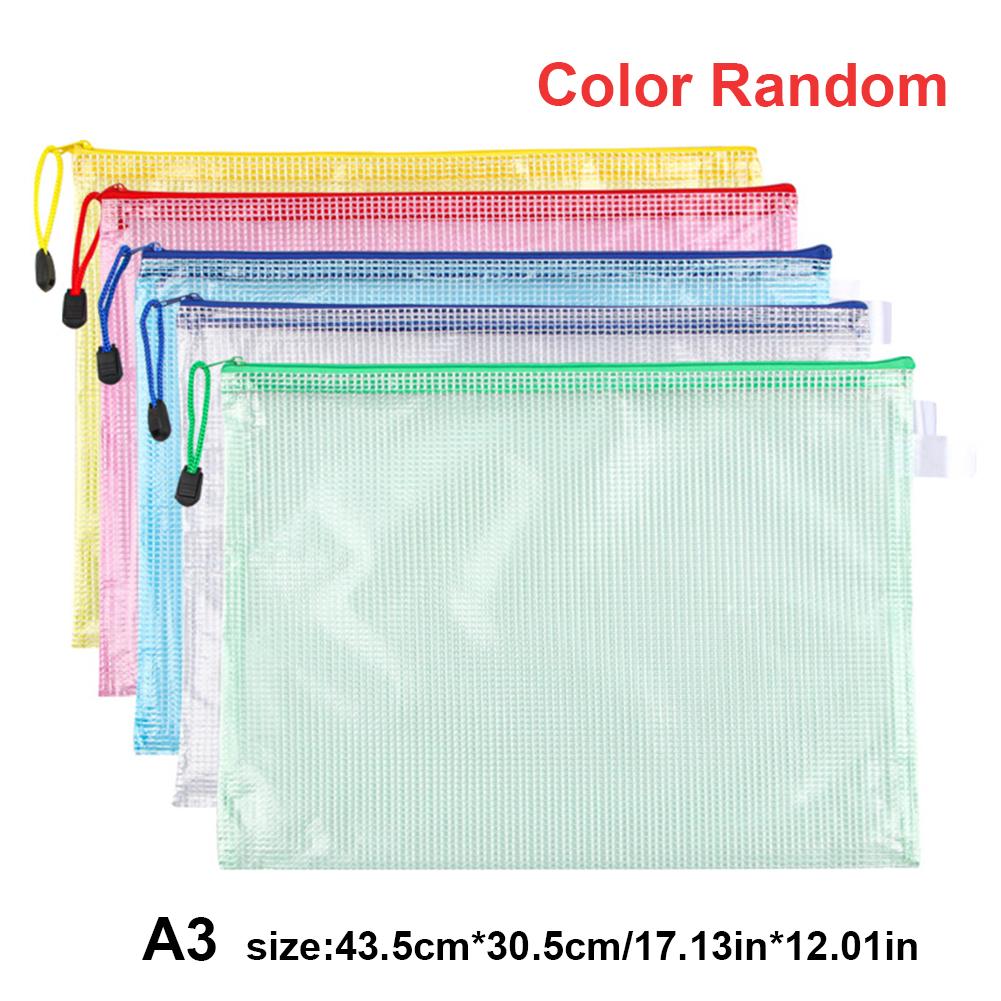 5pcs A3/A4/B4 Mesh Zip File Bag Waterproof Cross Stitch Puzzle Bags for School Office Supplies for Cross Stitch Projects
5pcs A3/A4/B4 Mesh Zip File Bag Waterproof Cross Stitch Puzzle Bags for School Office Supplies for Cross Stitch Projects