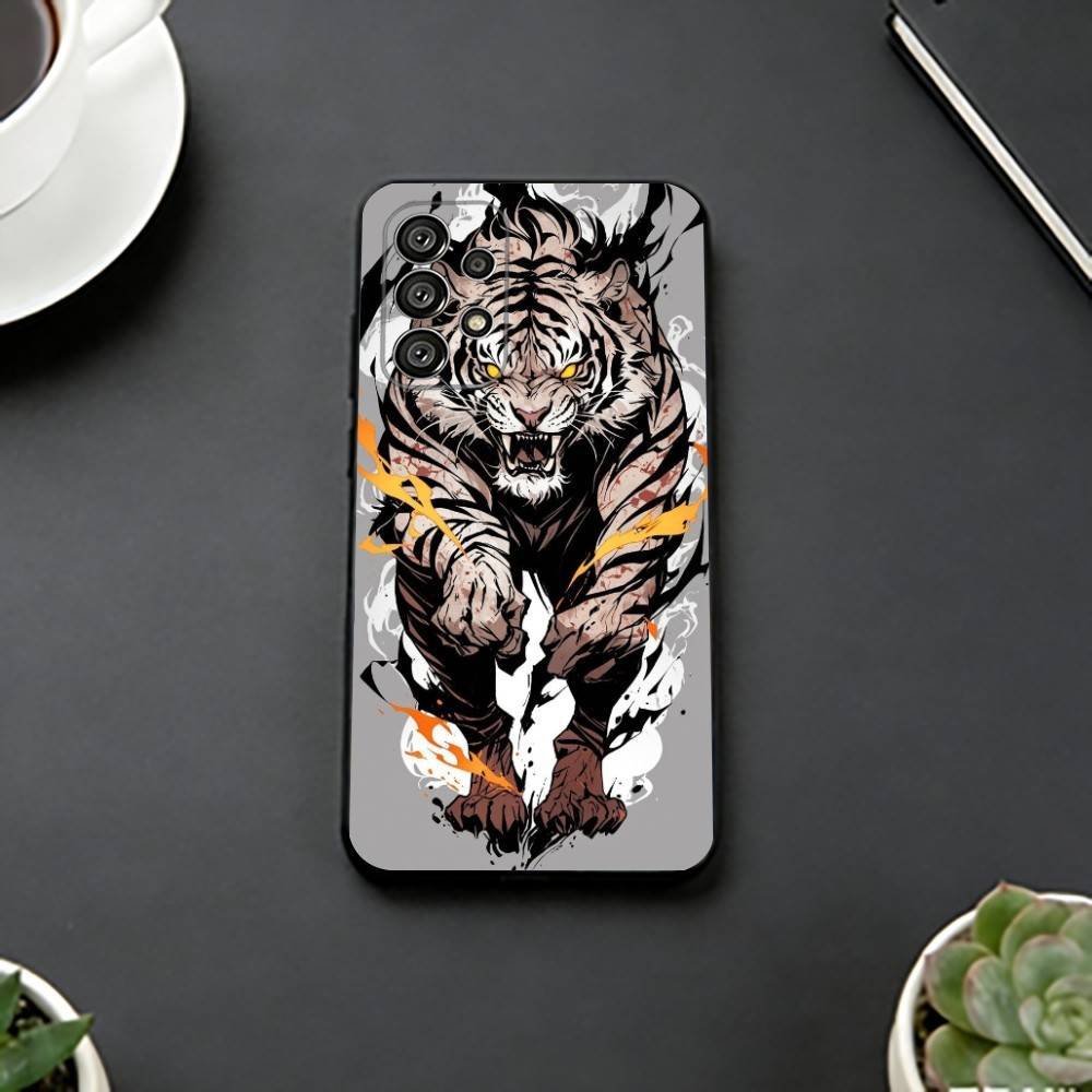 Cartoon Ferocious Tiger Phone Case For Samsung S25,S24,S21,S22,S23,S30,Ultra,S20,Plus,Fe,Soft Silicone Black Cover Samsung S20ULTRA5G
Cartoon Ferocious Tiger Phone Case For Samsung S25,S24,S21,S22,S23,S30,Ultra,S20,Plus,Fe,Soft Silicone Black Cover Samsung S20ULTRA5G
