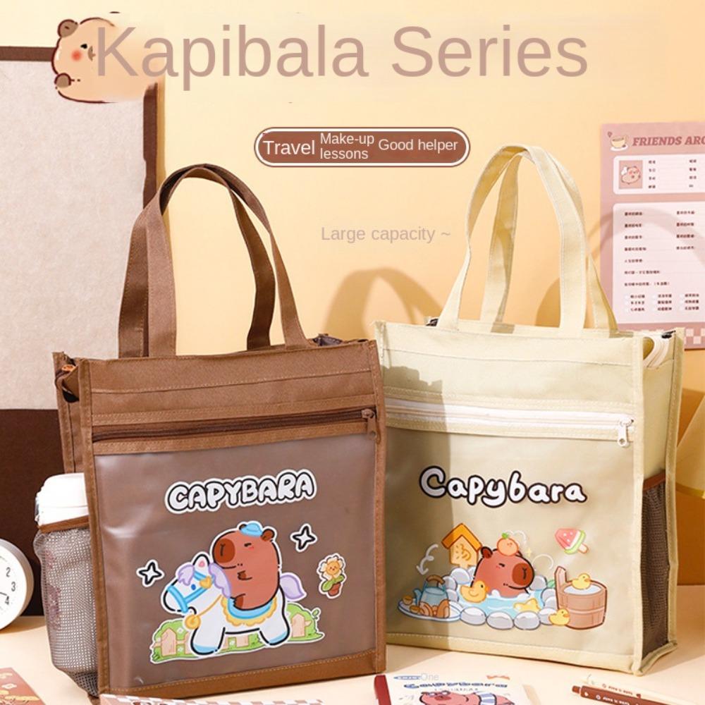 Большая вместительная школьная сумка Capybara Tote, многофункциональная сумка для документов формата А4, сумки для учебников, для студентов хаки
Большая вместительная школьная сумка Capybara Tote, многофункциональная сумка для документов формата А4, сумки для учебников, для студентов хаки