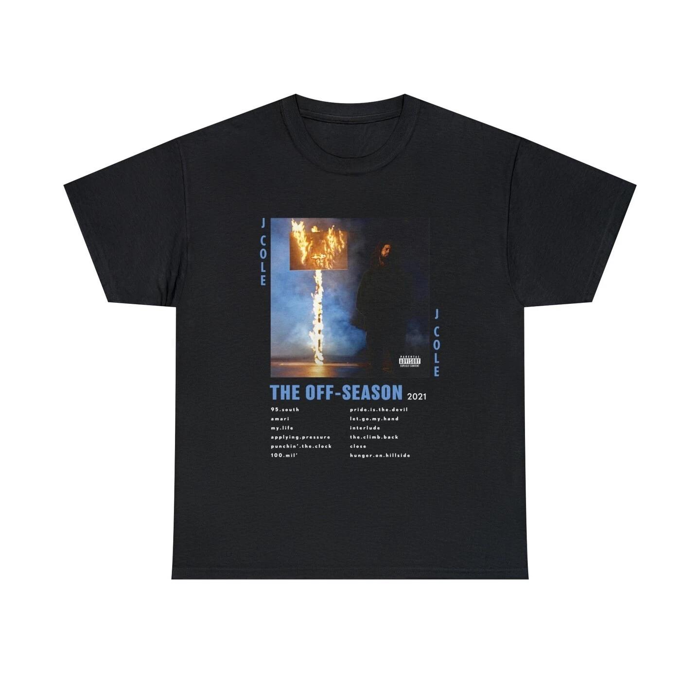J Cole The Off Season T Shirt - Rap Tee - Short-Sleeve Unisex Black Vintage Styl 2XL
J Cole The Off Season T Shirt - Rap Tee - Short-Sleeve Unisex Black Vintage Styl 2XL