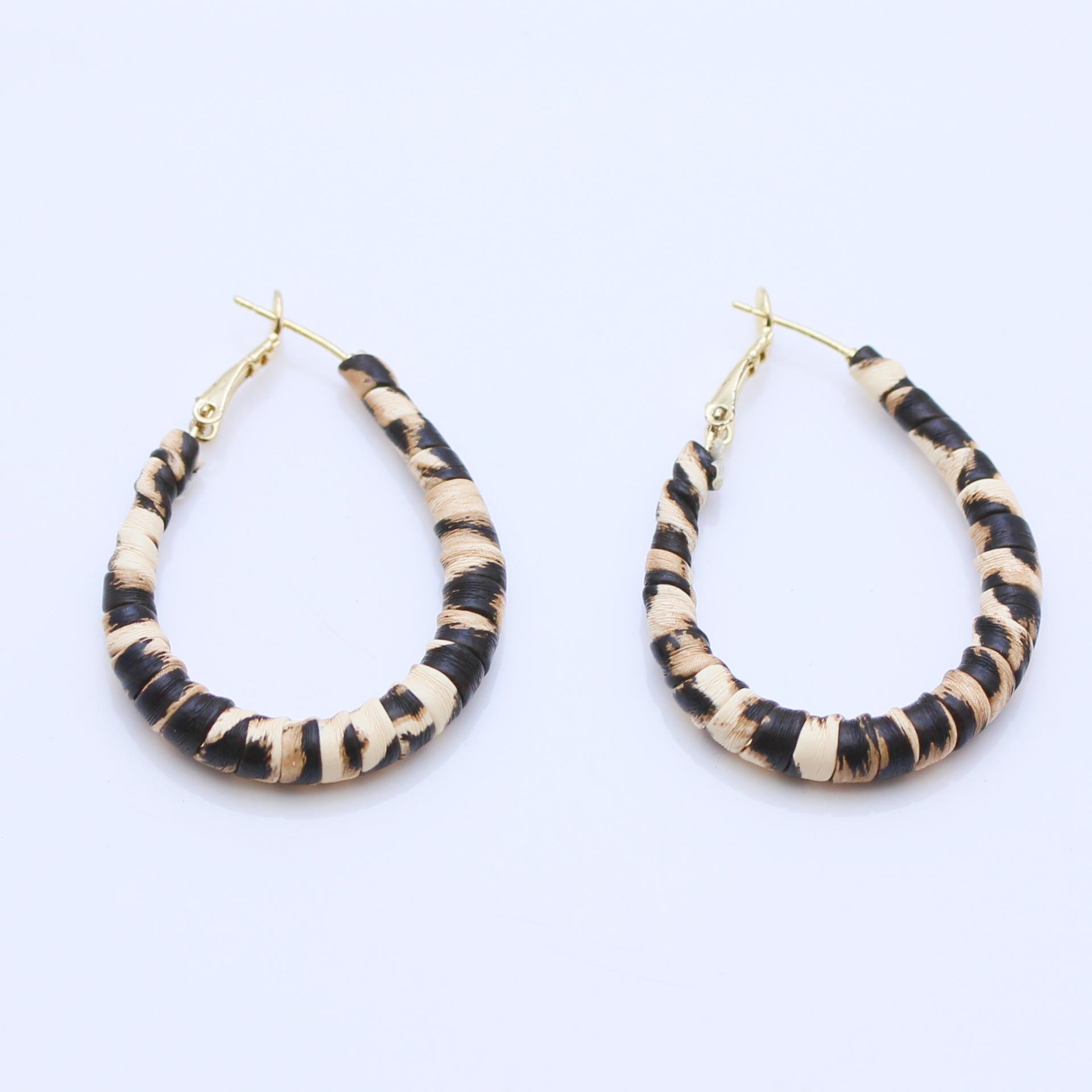 Leopard Print PU Leather Maillard Earrings with Silver Needle
Leopard Print PU Leather Maillard Earrings with Silver Needle