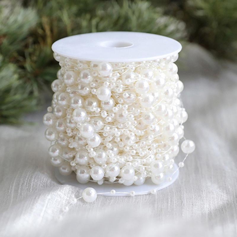 10M 1pcArtificial Plastic Pearl Beaded Flower Ring Chain Christmas Tree Beaded for Home Wedding Christmas Party Decor DIY Supply 1Pcs молочный белый
10M 1pcArtificial Plastic Pearl Beaded Flower Ring Chain Christmas Tree Beaded for Home Wedding Christmas Party Decor DIY Supply 1Pcs молочный белый