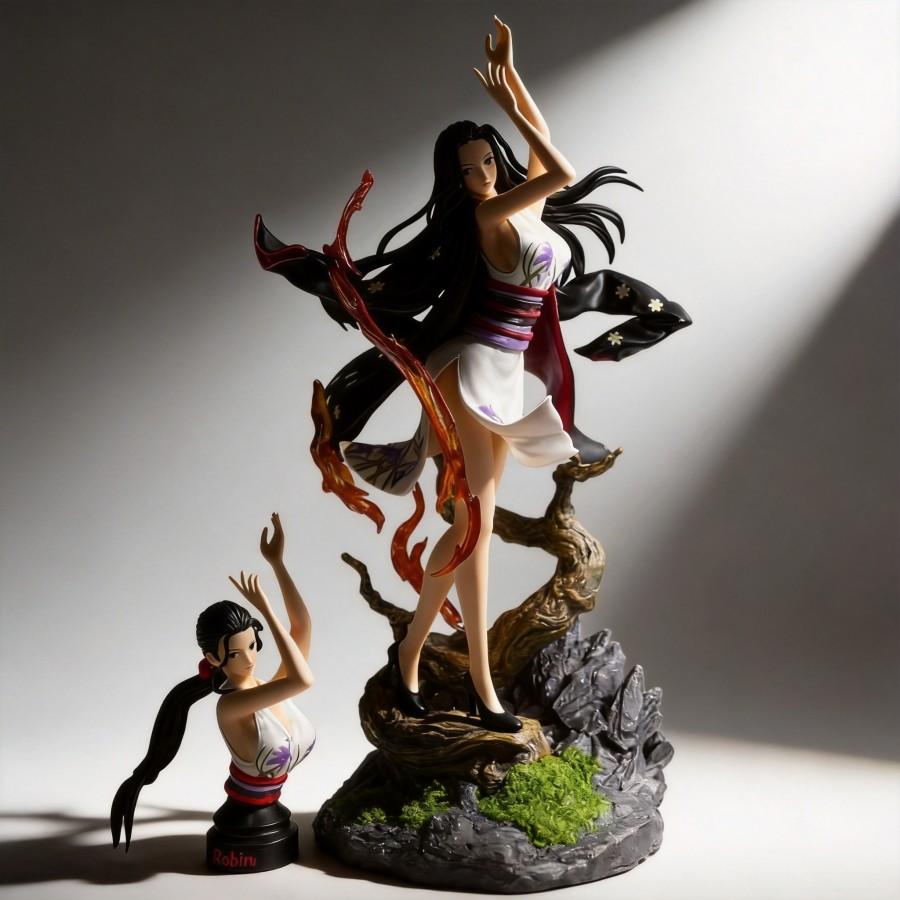 40cm One Piece Nico Robin Anime Figure Full Painted Scene Statue with Bust Decor Collection Gift
40cm One Piece Nico Robin Anime Figure Full Painted Scene Statue with Bust Decor Collection Gift