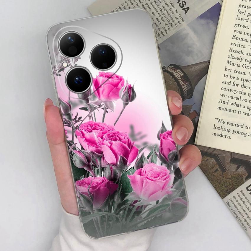 Для Huawei Pura 80 Pro Ultra Honor Magic5 400 Чехол для смартфона Элегантные цветочные узоры Прозрачный ТПУ Противоударный Защитный чехол Для корпуса Huawei Honor 400 Smart 5G
Для Huawei Pura 80 Pro Ultra Honor Magic5 400 Чехол для смартфона Элегантные цветочные узоры Прозрачный ТПУ Противоударный Защитный чехол Для корпуса Huawei Honor 400 Smart 5G