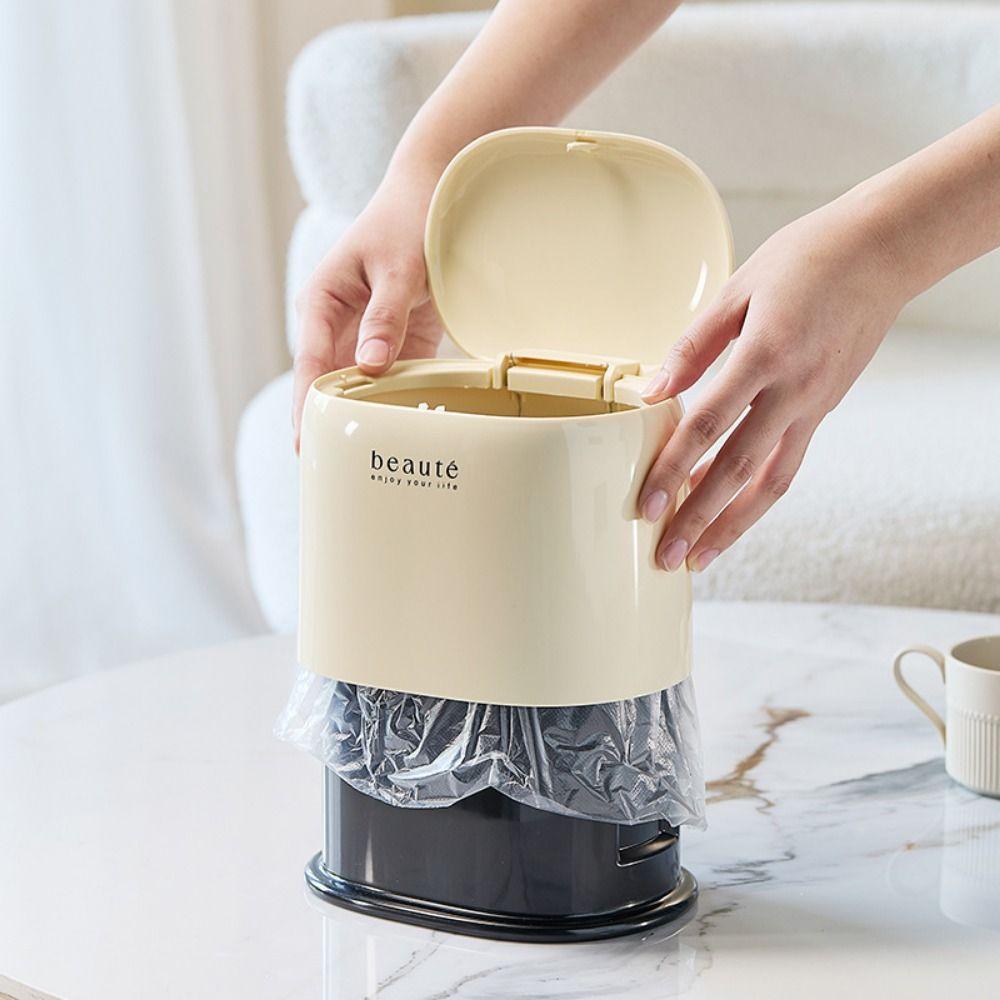 Creative Desktop Storage Box Large Capacity Desktop Trash Can Kitchen Accessories бежевий
Creative Desktop Storage Box Large Capacity Desktop Trash Can Kitchen Accessories бежевий
