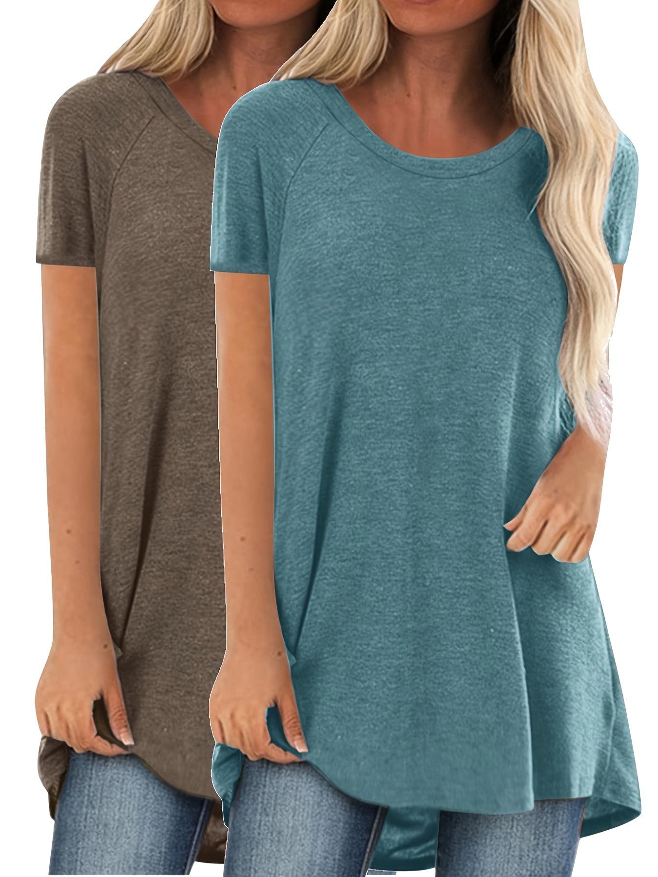 Women s Daily Casual Swallowtail T-Shirt Set - Round Neck, Short Sleeve, 2-Piece L
Women s Daily Casual Swallowtail T-Shirt Set - Round Neck, Short Sleeve, 2-Piece L