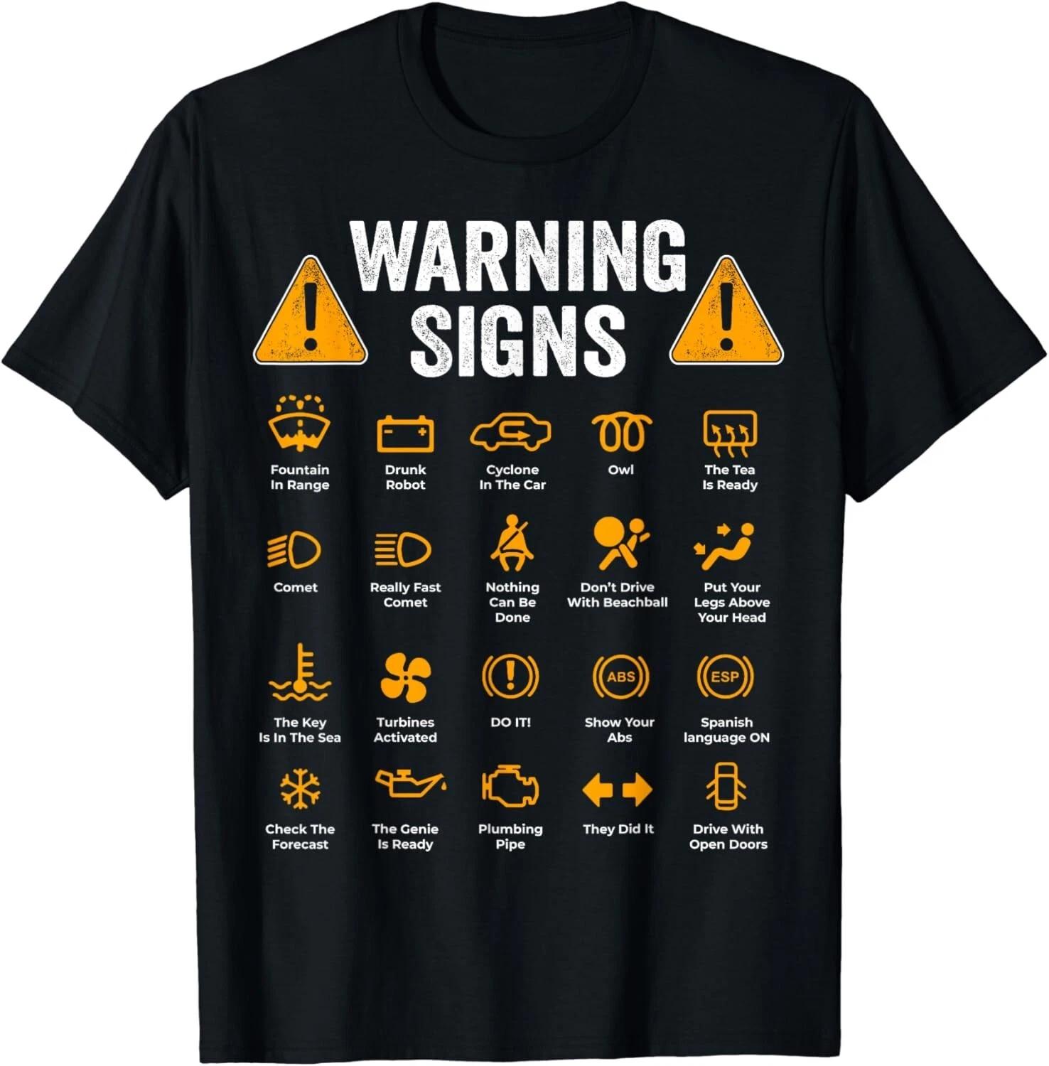 Funny Driving Warning Signs 101 Auto Mechanic Gift Driver Gift Unisex T-Shirt 3XL
Funny Driving Warning Signs 101 Auto Mechanic Gift Driver Gift Unisex T-Shirt 3XL