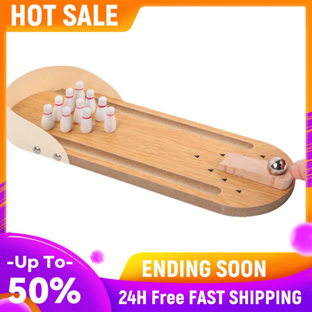 Tabletop Mini Bowling Game Set with 10 Pins Wooden Board Bowling Educational Bowling Set for Family Adults Kids China Mainland
Tabletop Mini Bowling Game Set with 10 Pins Wooden Board Bowling Educational Bowling Set for Family Adults Kids China Mainland