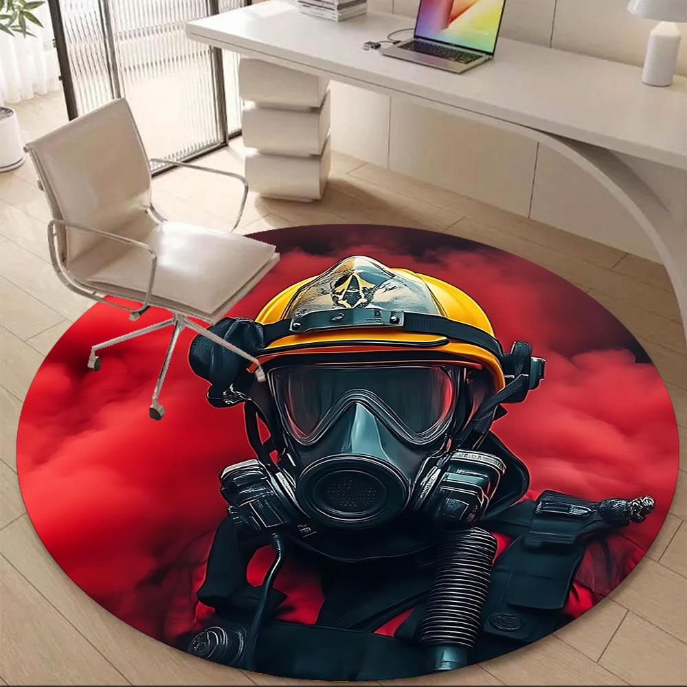 1PC Firefighter Mask Office Round Area Rug, Indoor Mat Suitable ForOffice, Under Office Chairs Bedroom Living Room Home Decor, Room Deco a009 80cm by 80cm
1PC Firefighter Mask Office Round Area Rug, Indoor Mat Suitable ForOffice, Under Office Chairs Bedroom Living Room Home Decor, Room Deco a009 80cm by 80cm