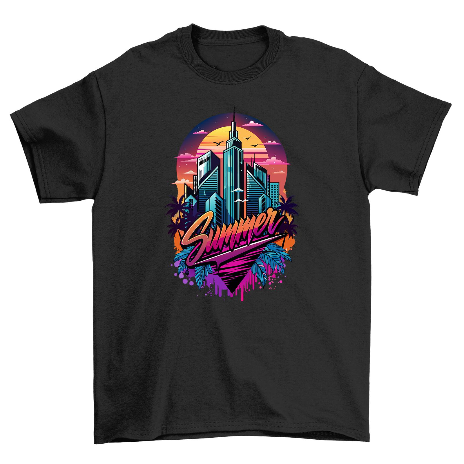 Summer_6 City Skyline T-Shirt Mens Womens Tees Top - Funny Tee for Urban Explorers! Unisex Printed L
Summer_6 City Skyline T-Shirt Mens Womens Tees Top - Funny Tee for Urban Explorers! Unisex Printed L
