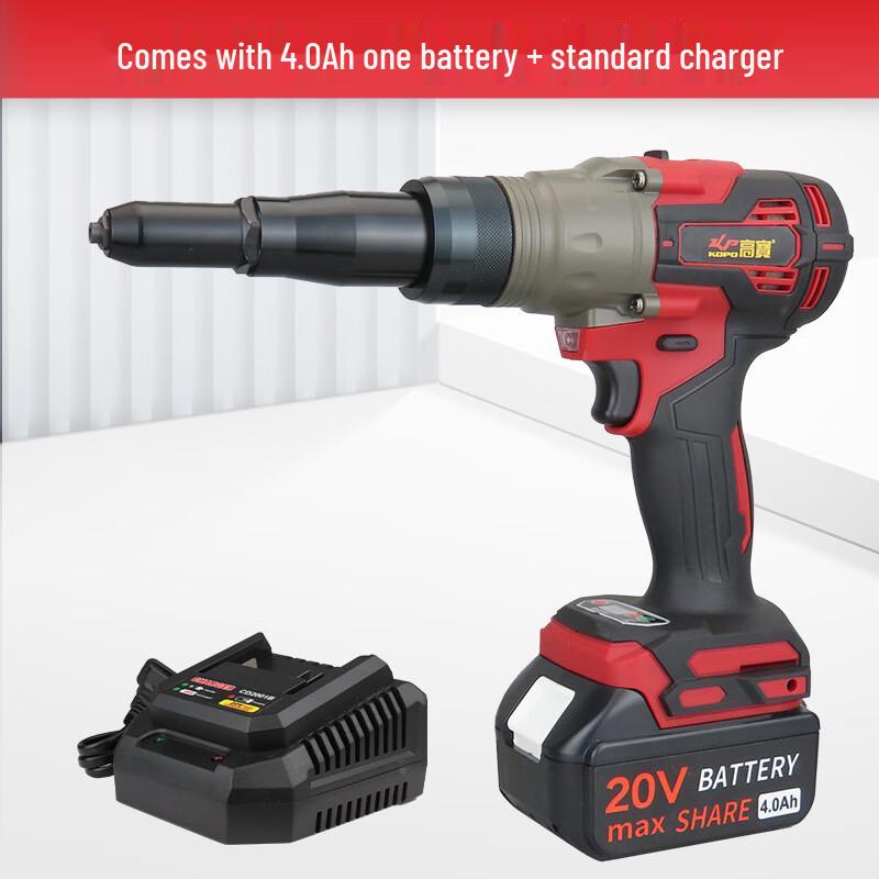 Gaobao 20V Cordless Automatic Rivet Gun CN plug (adapter included)
Gaobao 20V Cordless Automatic Rivet Gun CN plug (adapter included)