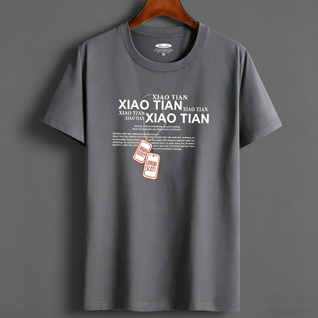 Plus Size Men s Cotton Print T-Shirt Crew Neck Short Sleeve Casual Tee S-5XL S темно-сірий
Plus Size Men s Cotton Print T-Shirt Crew Neck Short Sleeve Casual Tee S-5XL S темно-сірий
