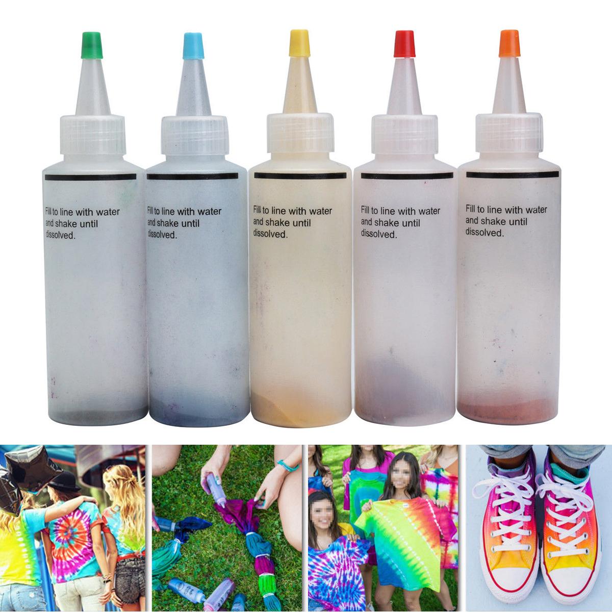 Новий набір з 5 пляшок Tie Dye Kit + 40 гумок + 4 пари вінілових рукавичок + інструкції
Новий набір з 5 пляшок Tie Dye Kit + 40 гумок + 4 пари вінілових рукавичок + інструкції
