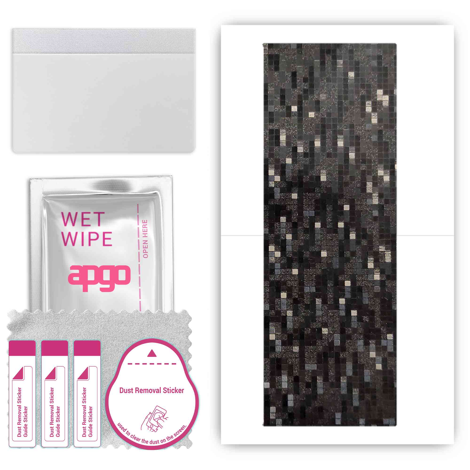 Apgo Protective Skin Sticker для задньої панелі, сумісної з Huawei Mate Xs, Wrap Film, Foil, Vinyl - Pattern Carbon Black Pixel
Apgo Protective Skin Sticker для задньої панелі, сумісної з Huawei Mate Xs, Wrap Film, Foil, Vinyl - Pattern Carbon Black Pixel