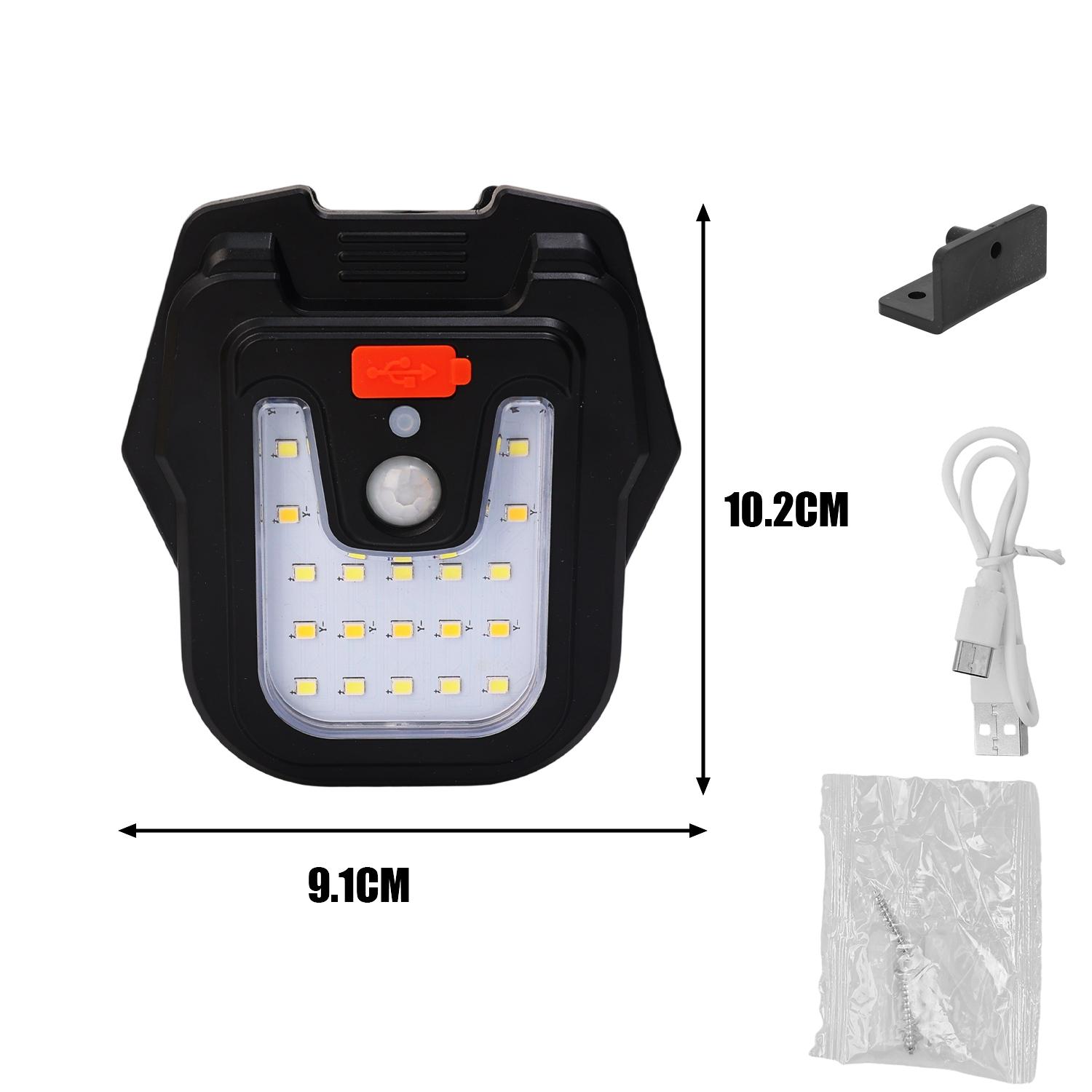 Waterproof Rechargeable LED Solar Clip Lights Outdoor Garden Courtyard Lighting Motion Sensor Camping Wall Long-lasting Lamps чорний
Waterproof Rechargeable LED Solar Clip Lights Outdoor Garden Courtyard Lighting Motion Sensor Camping Wall Long-lasting Lamps чорний