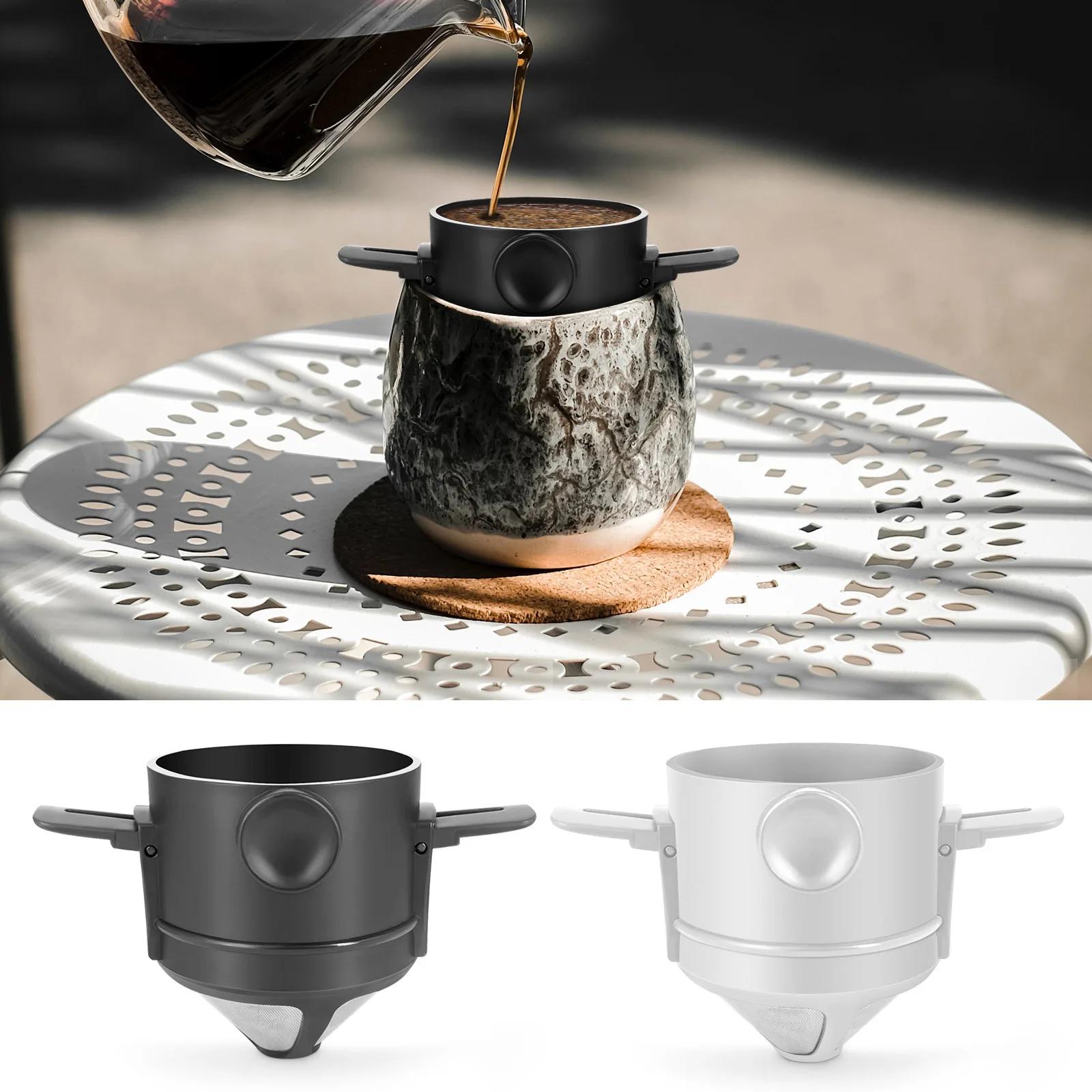 Collapsible Portable Stainless Steel Coffee Filter Coffee Dripper Easy to Clean Reusable Coffee Funnel Paperless Dump Holder
Collapsible Portable Stainless Steel Coffee Filter Coffee Dripper Easy to Clean Reusable Coffee Funnel Paperless Dump Holder