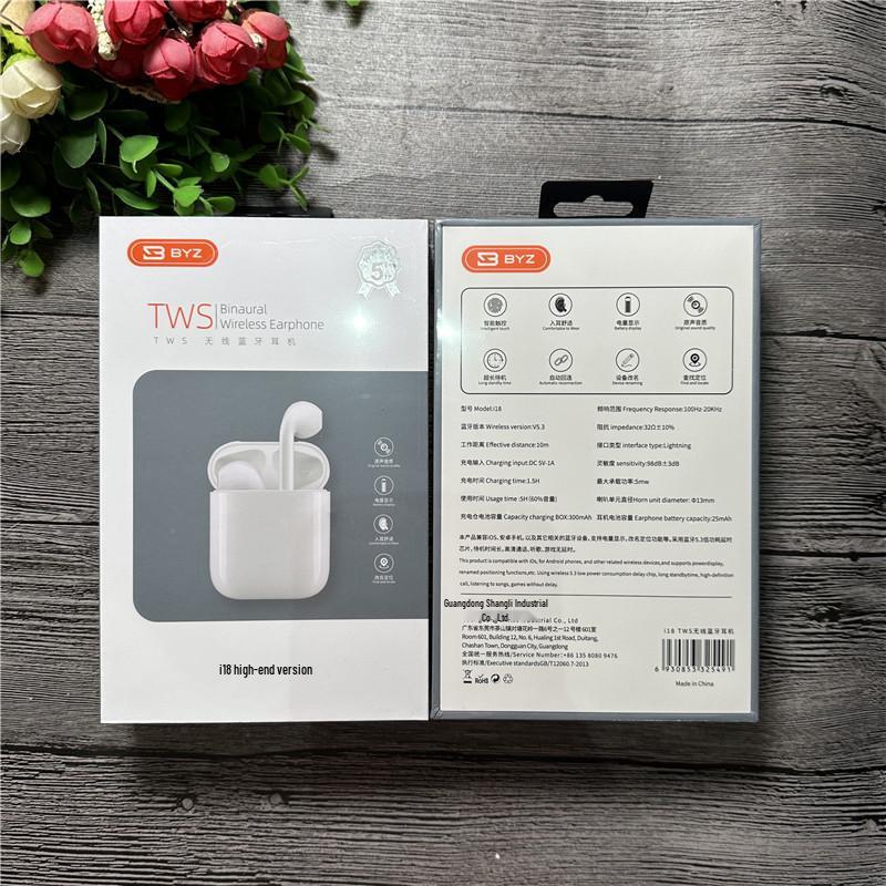 BYZ i8 Gen 2 Premium Dual-Ear Bluetooth Earphones
BYZ i8 Gen 2 Premium Dual-Ear Bluetooth Earphones