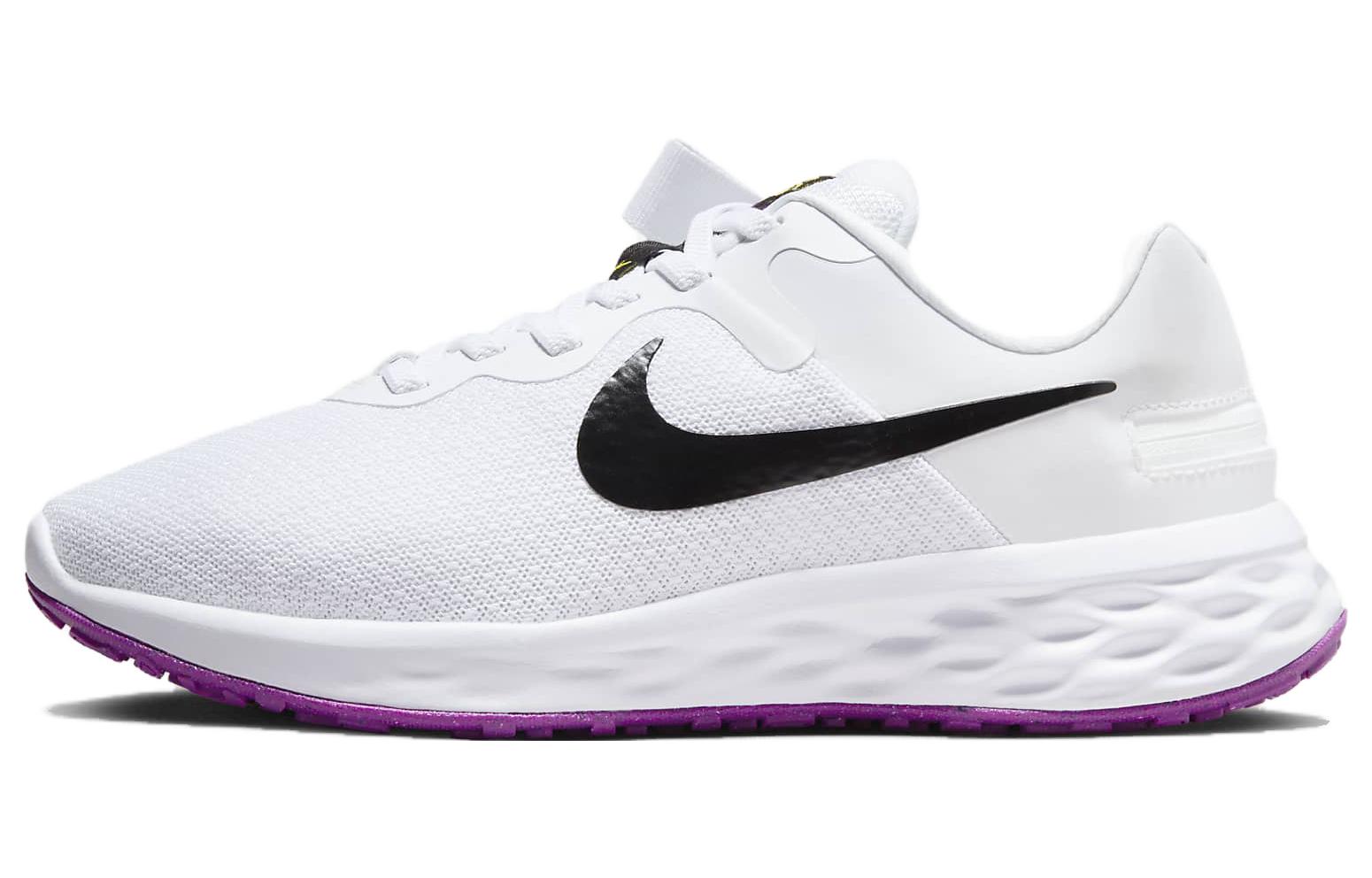 Nike Revolution 6 FlyEase Next Nature White Black Purple Women s DC8998-101 44
Nike Revolution 6 FlyEase Next Nature White Black Purple Women s DC8998-101 44