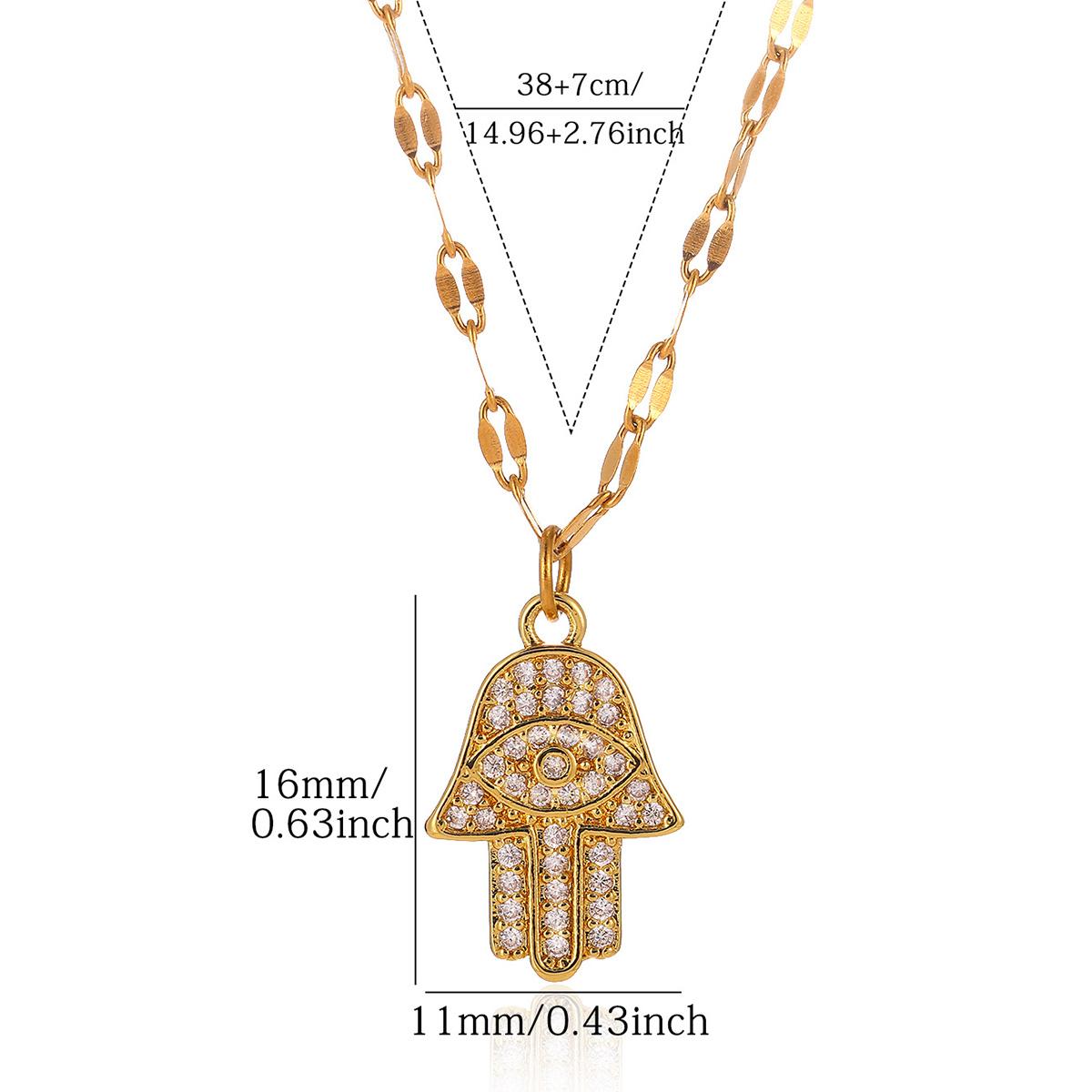 Vintage Imitation Pearl Peanut & Hassam Hand Stainless Steel Necklace for Women 18K Gold-plated CZ Necklaces Jewelry Accessories
Vintage Imitation Pearl Peanut & Hassam Hand Stainless Steel Necklace for Women 18K Gold-plated CZ Necklaces Jewelry Accessories