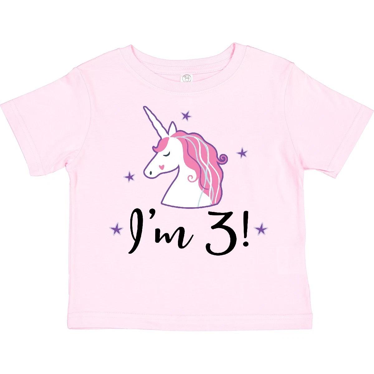 Inktastic Third Birthday Cute Unicorn Toddler kids boys T-Shirt 3rd Three 3 Year Old Im 140
Inktastic Third Birthday Cute Unicorn Toddler kids boys T-Shirt 3rd Three 3 Year Old Im 140