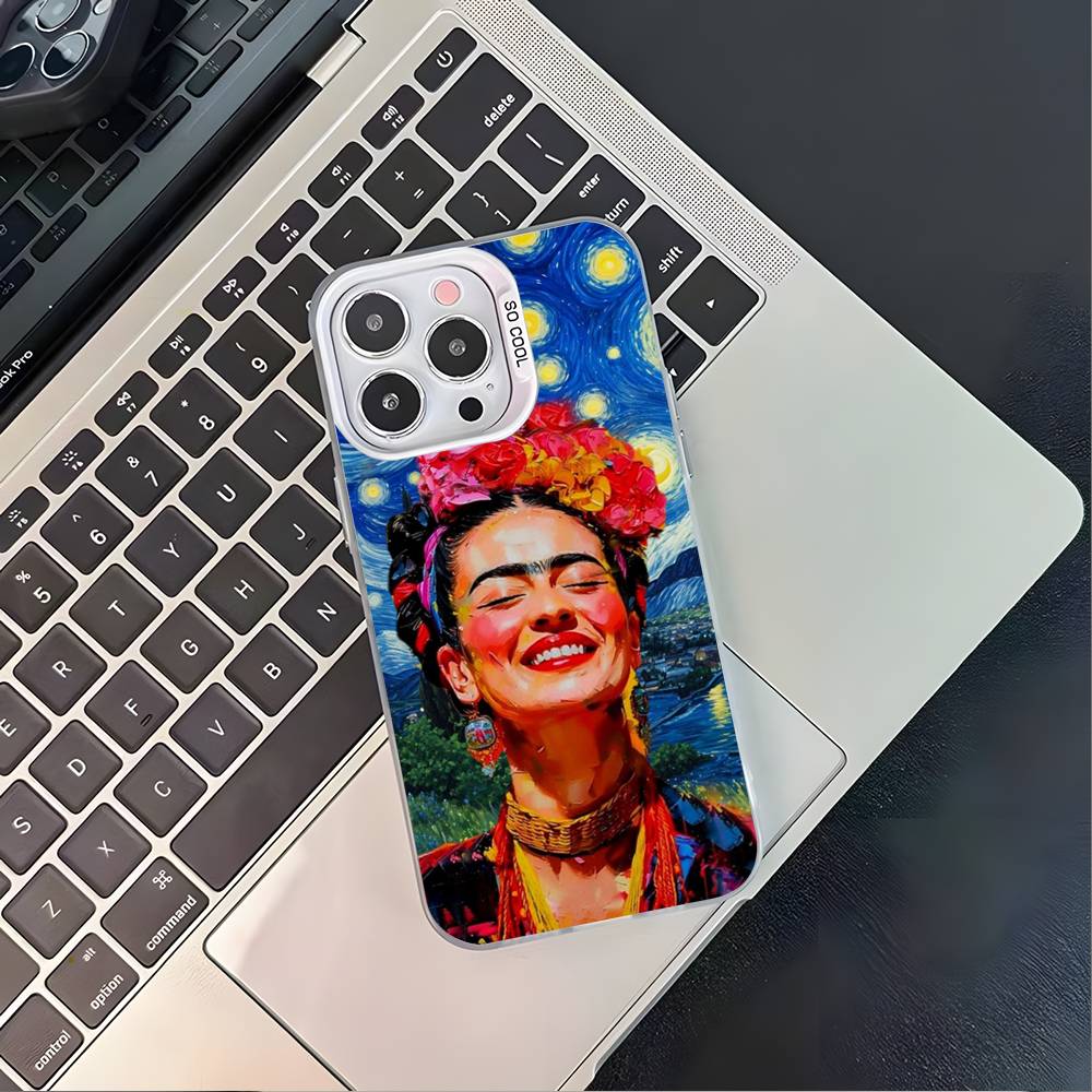 Fashion F-FridaS-S K-Kahlo Phone Case For iPhone 17,16,15,14,13,12,11,Pro,XS,Max,Plus,Mini,SE4,E White Matte Shockproof Cover iPhone16PRO
Fashion F-FridaS-S K-Kahlo Phone Case For iPhone 17,16,15,14,13,12,11,Pro,XS,Max,Plus,Mini,SE4,E White Matte Shockproof Cover iPhone16PRO