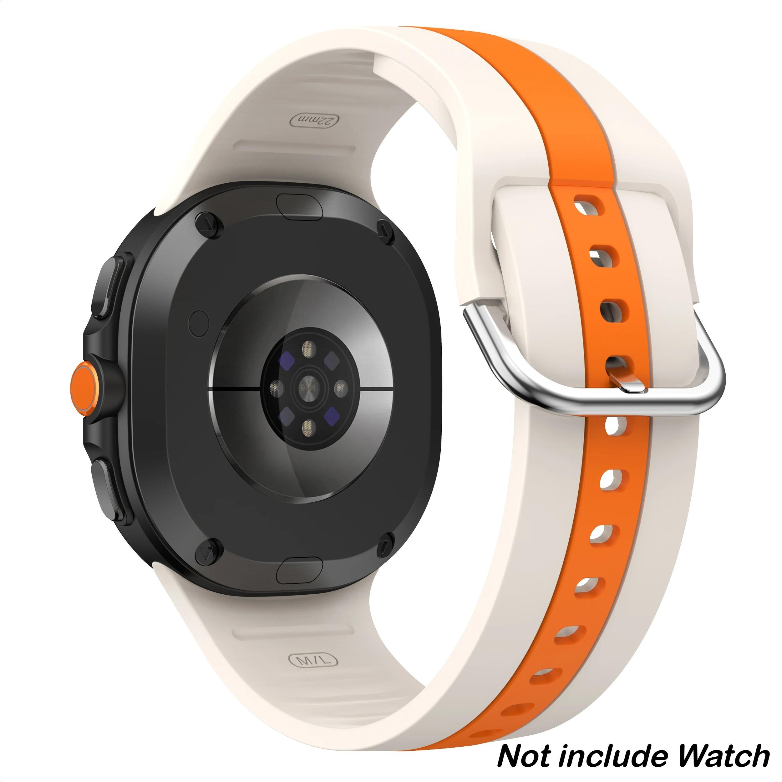 Двухцветный силиконовый ремешок для Samsung Galaxy Watch 8 40 44 мм Спортивный сменный браслет Correa для Galaxy Watch 8Classic 46 мм 2026 Watch 8 40mm
Двухцветный силиконовый ремешок для Samsung Galaxy Watch 8 40 44 мм Спортивный сменный браслет Correa для Galaxy Watch 8Classic 46 мм 2026 Watch 8 40mm