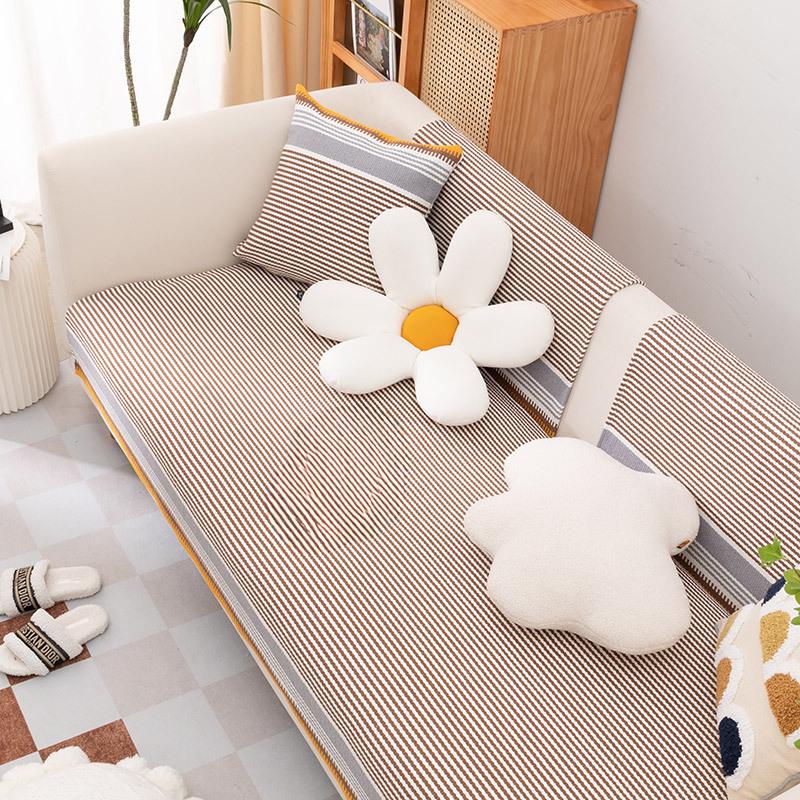 Cotton Linen Sofa Cushion Non Slip Seat Cover Four Seasons General Fabric Summer Simple Design Sofa Slipcover 70*70
Cotton Linen Sofa Cushion Non Slip Seat Cover Four Seasons General Fabric Summer Simple Design Sofa Slipcover 70*70