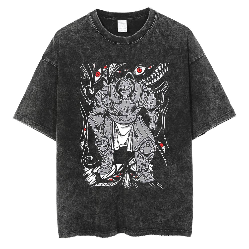Anime Fullmetal Alchemist Logo Graphic Print T Shirt Men Women Vintage Manga Tshirts Washed Cotton Tshirt Harajuku Oversize Tee S
Anime Fullmetal Alchemist Logo Graphic Print T Shirt Men Women Vintage Manga Tshirts Washed Cotton Tshirt Harajuku Oversize Tee S